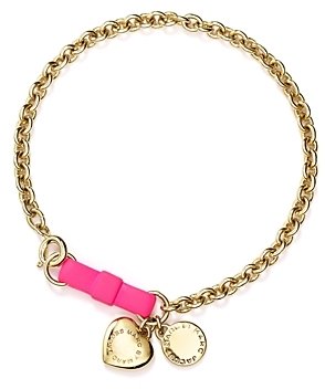 Marc by Marc Jacobs Bow Tie Puffy Heart Bracelet
