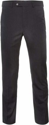 Paul Smith Men's Floral slim fit plain wool suit trousers