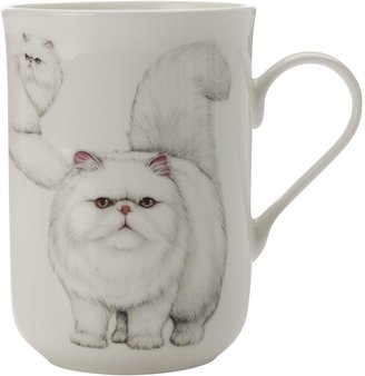 Maxwell & Williams Cashmere Pets Cat Persian Mug, 300ml