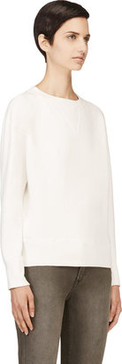 Levi's Vintage Clothing White 1940's Crew Sweatshirt