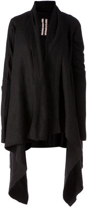 Rick Owens open front cardigan