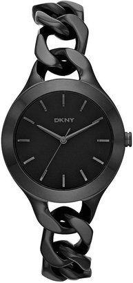 DKNY Chambers Black IP Stainless Steel Ladies Watch - 36mm
