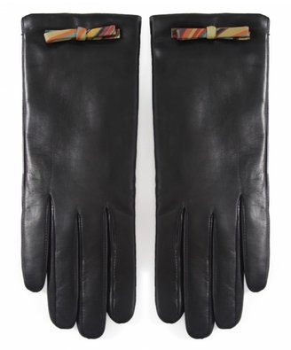 Paul Smith Women's Bow Leather Gloves