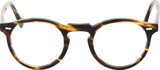 Oliver Peoples Brown Tortoiseshell Gregory Peck Glasses