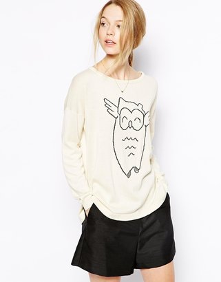 Sugarhill Boutique Owly Sweater - Grey