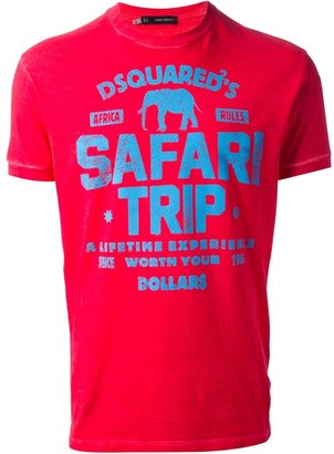 DSquared 1090 DSQUARED2 printed t-shirt