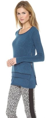 Rebecca Taylor Boucle Layered Pullover