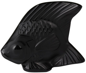 Lalique Fish Figure - Black