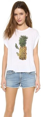 Wildfox Couture Pineapple Day Jagged Edge Tee