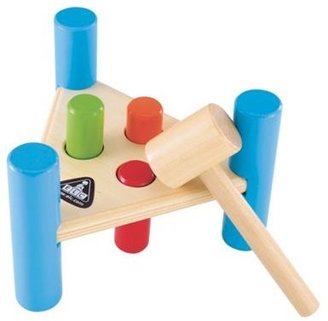 Early Learning Centre Wooden Hammer Bench