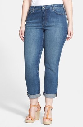 NYDJ 'Tanya' Cuff Boyfriend Jeans (Plus Size)