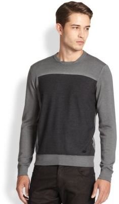 Armani Collezioni Colorblock Sweater