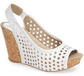 Kenneth Cole Reaction 'Soley Roller 3' Perforated Slingback Sandal
