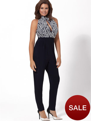 Jessica Wright Paige Lace 2-in-1 Jumpsuit