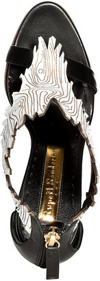 Rupert Sanderson Leather Balihai Sandals