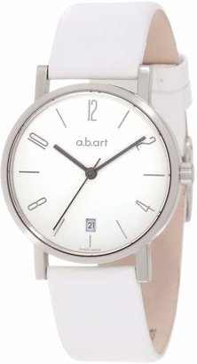 D+art's a.b. art Women's OS103 Series OS Stainless Steel Swiss Quartz Dial and Leather Strap Watch