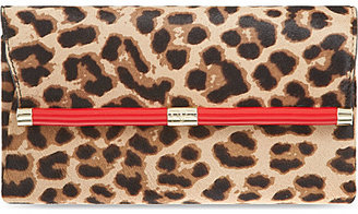 Diane von Furstenberg Leopard print envelope clutch Leopard
