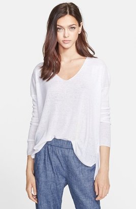 Theory 'Larissa' Linen Blend Sweater