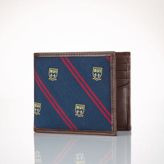 Polo Ralph Lauren Silk Tie Billfold Wallet