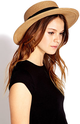 Forever 21 Island Girl Straw Panama Hat