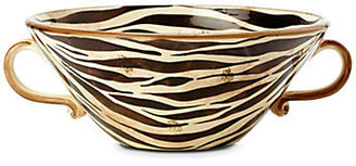 Vietri Serengeti Handled Bowl