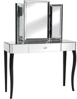 Black Orchid Chelsea Mirrored Dressing Table