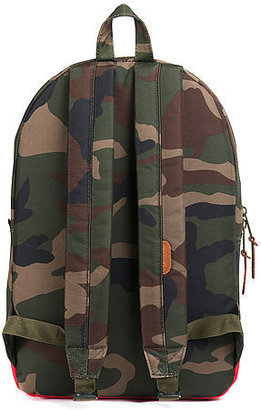 Herschel Supply The Settlement Backpack in Woodland Camo, Navy and Red
