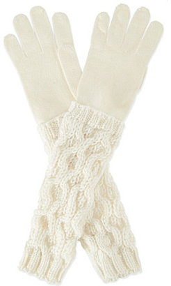 Moncler Cable knit gloves