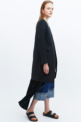 Maison Margiela Long Blazer with Half Skirt in Black