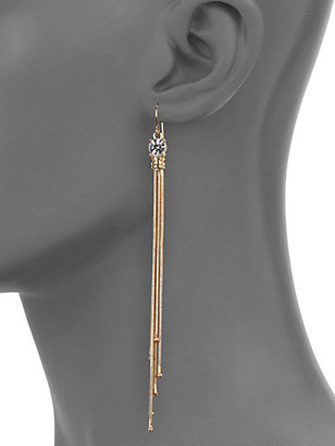 ABS by Allen Schwartz Linear Chain Link Earrings
