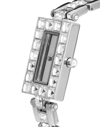 Lipsy Stone Set Bracelet Watch With Silver Tone Dial