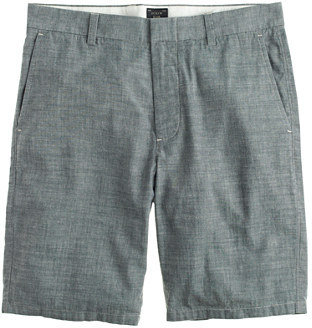 J.Crew 10.5" club short in Japanese chambray