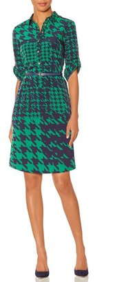The Limited Houndstooth Shirtdress