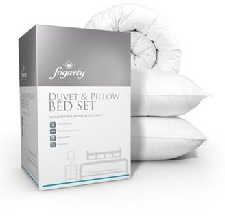 Fogarty 10.5 Tog Hollowfibre Synthetic Duvet And Pillow Set