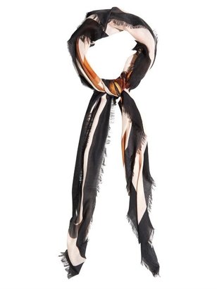 Givenchy Bambi-print silk-blend scarf