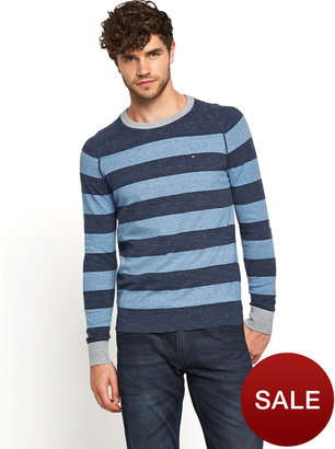 Tommy Hilfiger Ethan Mens Striped Sweater