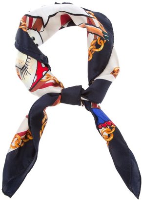 DSquared 1090 Dsquared2 Printed scarf