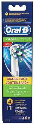 Oral-B Refills Cross Action (4 Pack)