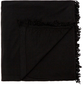 Rick Owens Blanket Scarf in Black