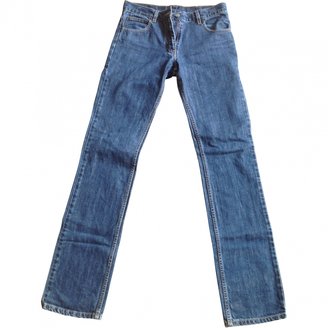 Ann Demeulemeester Blue Cotton Jeans