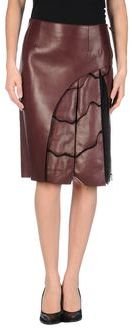 Fendi Leather skirts