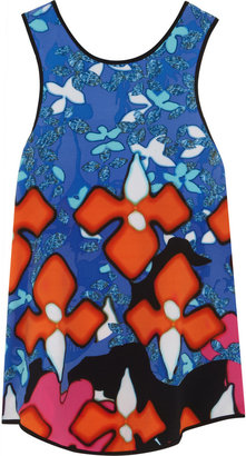 Peter Pilotto for Target Printed stretch-crepe tank