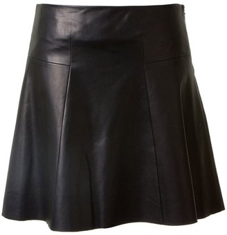 Thakoon leather mini skirt