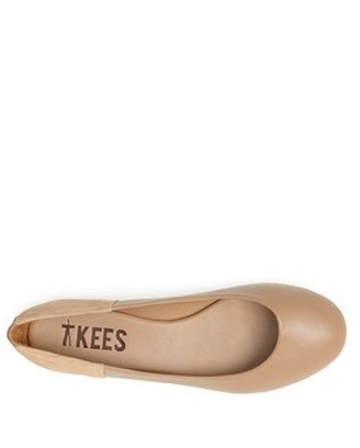 TKEES 'Raleigh' Leather Flat