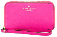 Kate Spade Cherry Lane Louie Wristlet Wallet, Pink