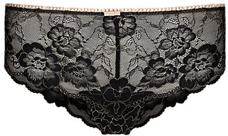 M&S Collection Floral Lace Brazilian Knickers