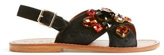 Marni 'Fussbett' Jeweled Sandal (Women)