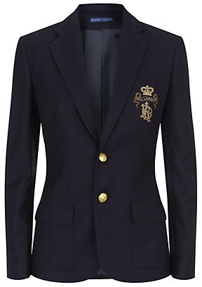 Ralph Lauren Blue Label Polo Crest Blazer