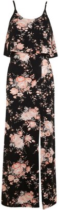 Miss Selfridge Floral double layer maxi dress