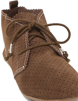 Roxy Mojave Perforated Suede Boots